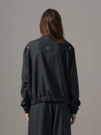 S45 Pearl Embellished Harrington Jacket