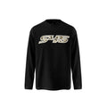 S45 Leopard Patch Pearl Logo Long Sleeve Tee