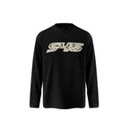 S45 Leopard Patch Pearl Logo Long Sleeve Tee