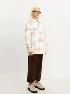 EMPTY REFERENCE Vintage Slogan Long Sleeve Shirt