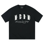 MEDM Pearl Lace Patch Embroidery Tee