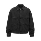 F3F Select Classic Black Washed Denim Jacket