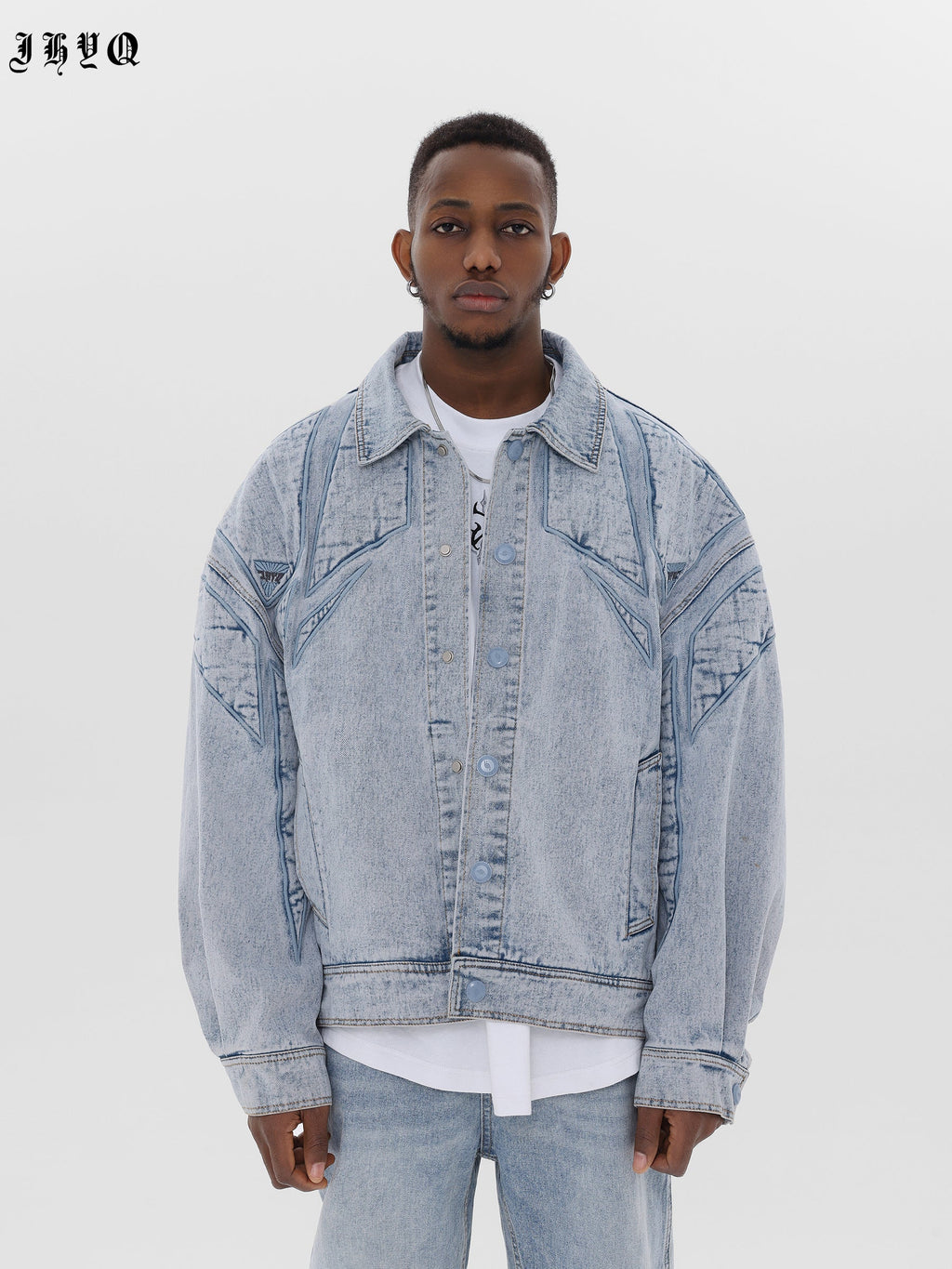 JHYQ Embroidered Denim Jacket