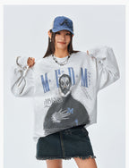 MEDM Clown Oil Painting Long Sleeve Tee