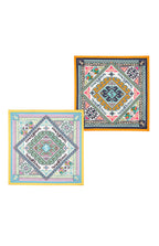 Small Town Kid Geometric Pattern Square Scarf