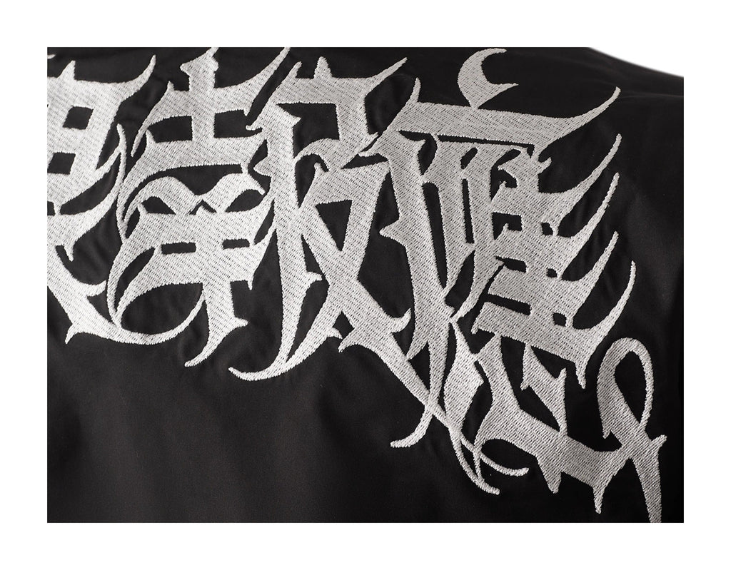 KARMANISTIC Karma Embroidered Track Jacket