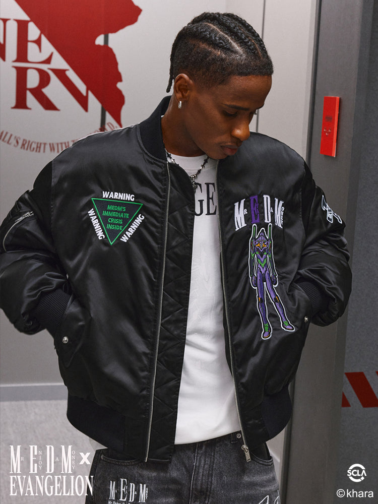 MEDM x EVA Unit-00, Unit-01, Unit-02 MA-1 Bomber Jacket