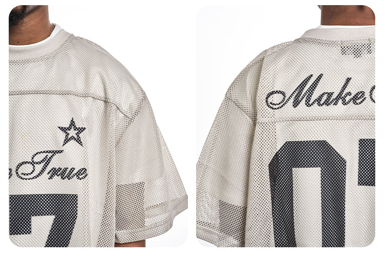 F3F Select Number 07 Print Mesh Jersey