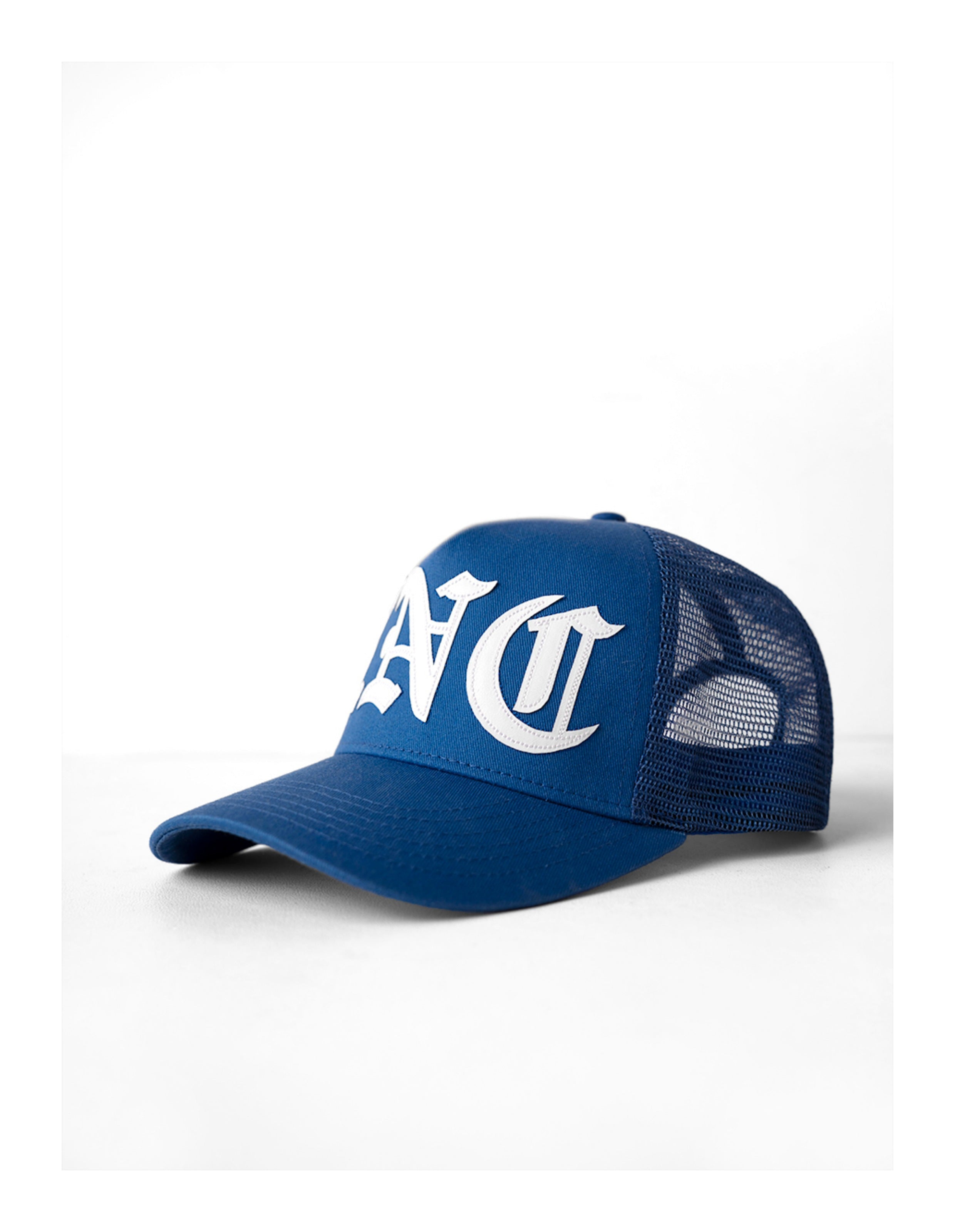 KARMANISTIC Embroidered Letters Trucker Hat