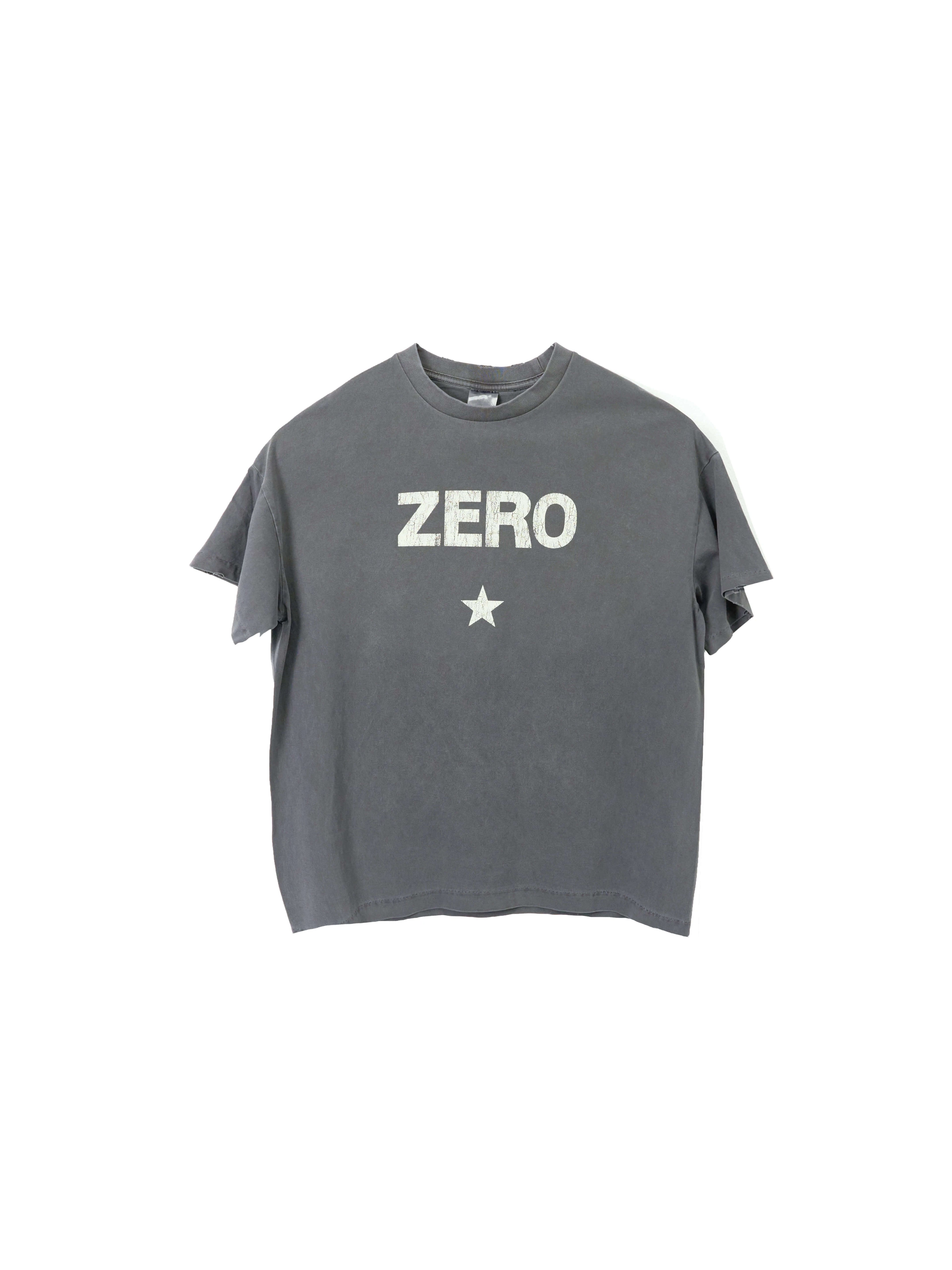 LIBERAFIT Zero Star Graphic Garment Dyed Vintage Tee