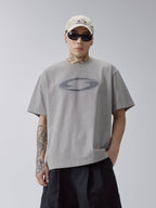 F2CE Basic Shadow Logo Printed Tee