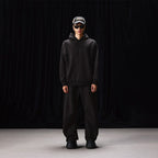 Labt Wool Air Layer Embroidered Hoodie