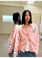 MEDM Floral Embroidered Knit Cardigan