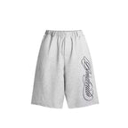F3F Select Calligraphy Embroidered Baggy Sweat Shorts