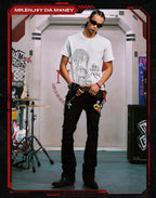 MEDM x EVA NEVER END Character Code Graphic Tee