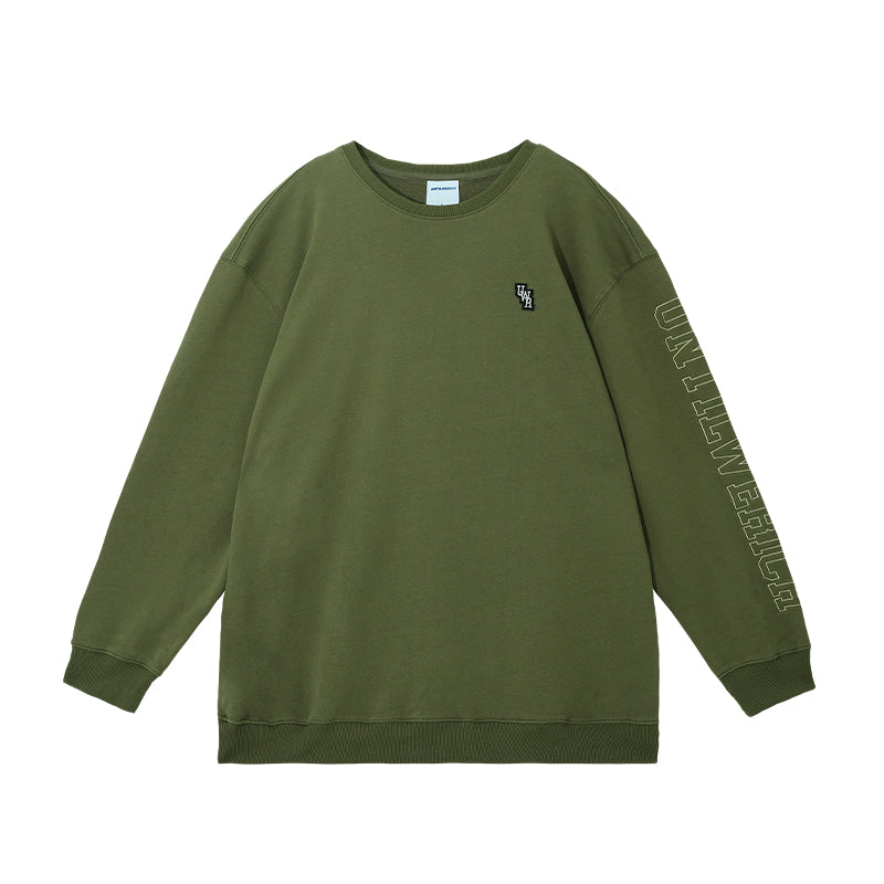 UNTILWERICH Logo Embroidered Sweatshirt