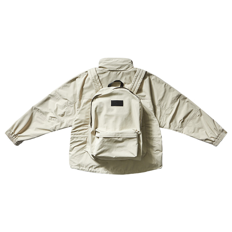 Remedy Backpack Design Hooded Windbreaker Jacket