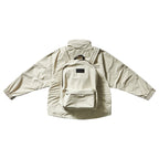 Remedy Backpack Design Hooded Windbreaker Jacket