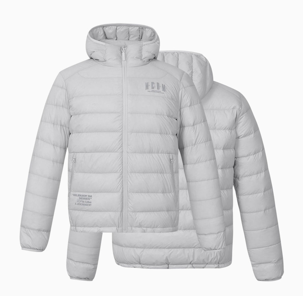 MEDM Waterproof Lightweight Hooded Down Jacket