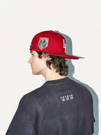 LIBERAFIT 3D Embroidered Skeleton Baseball Cap