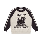 EMPTY REFERENCE Doberman Knit Sweater