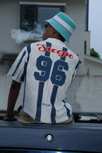 STEEPC Colorblock Knit Short Sleeve Shirt