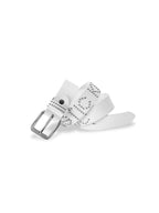 KARMANISTIC Punk Studded Logo Belt