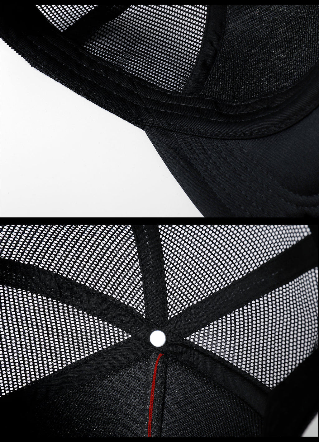 NOVACAM Foam Letter Print Trucker Hat