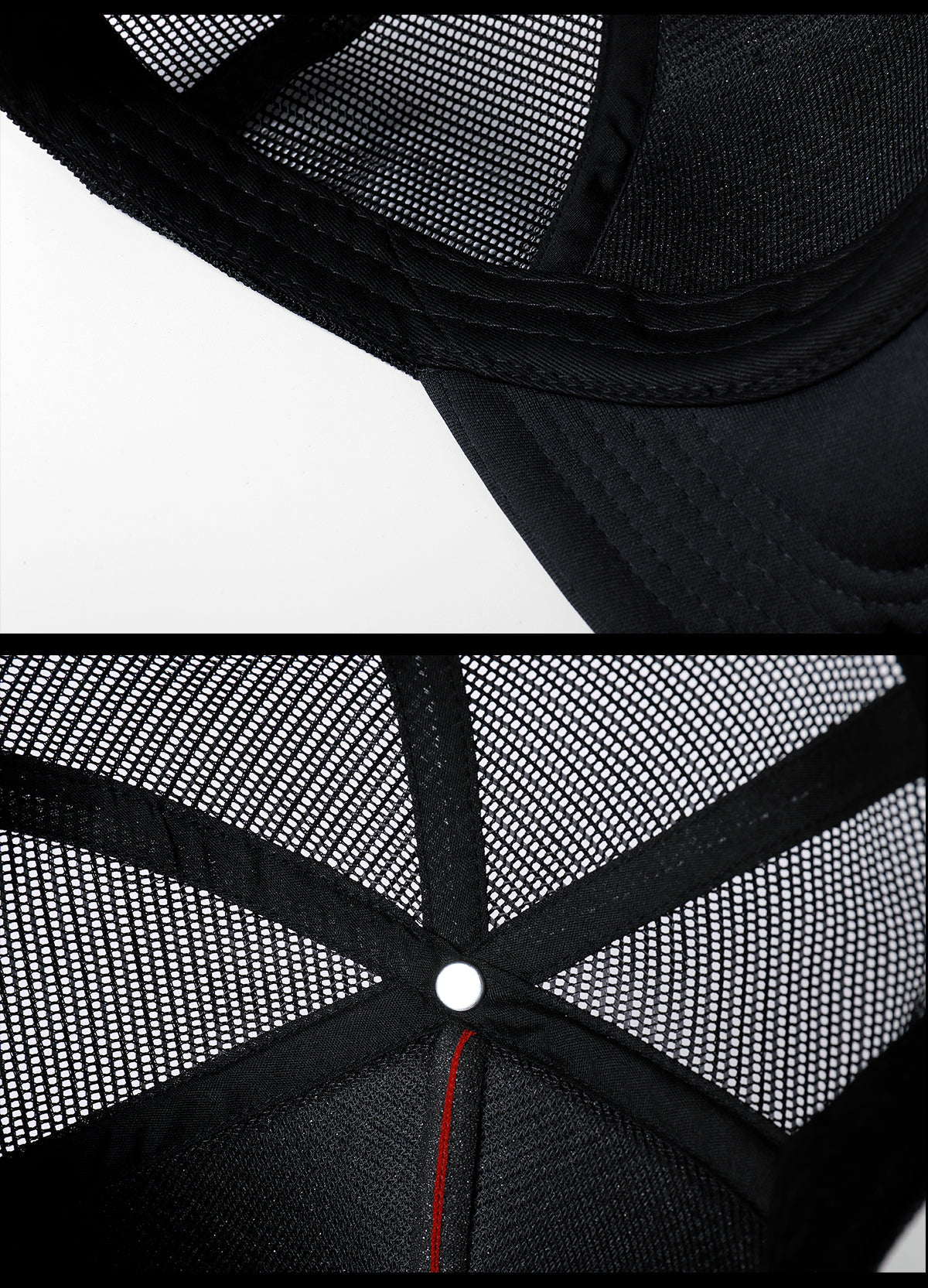 NOVACAM Foam Letter Print Trucker Hat