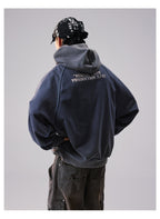 Remedy Washed Reversible Raglan Hoodie