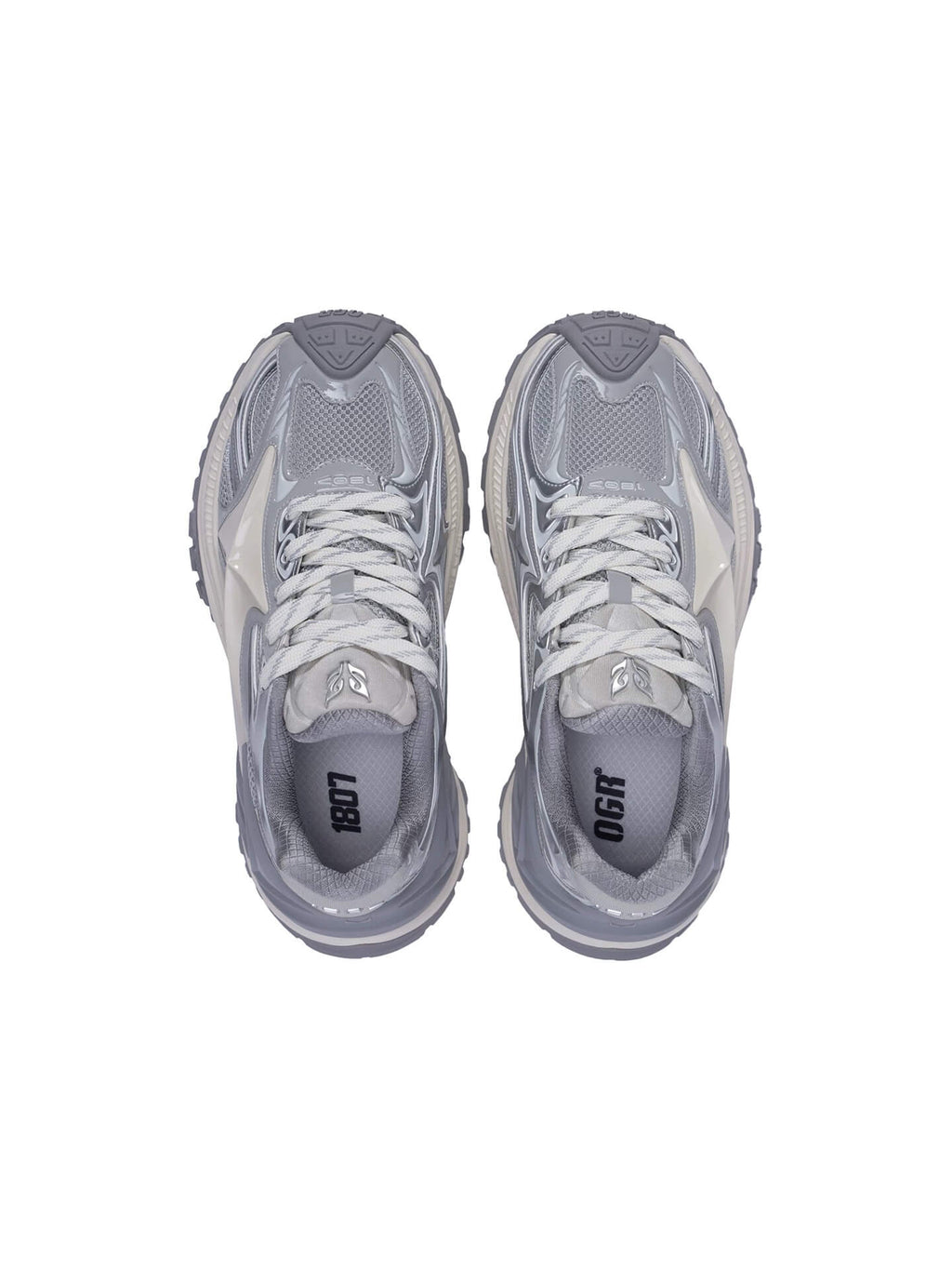 1807 × OGR Infinite Star Meteor Rattlesnake Dad Sneakers