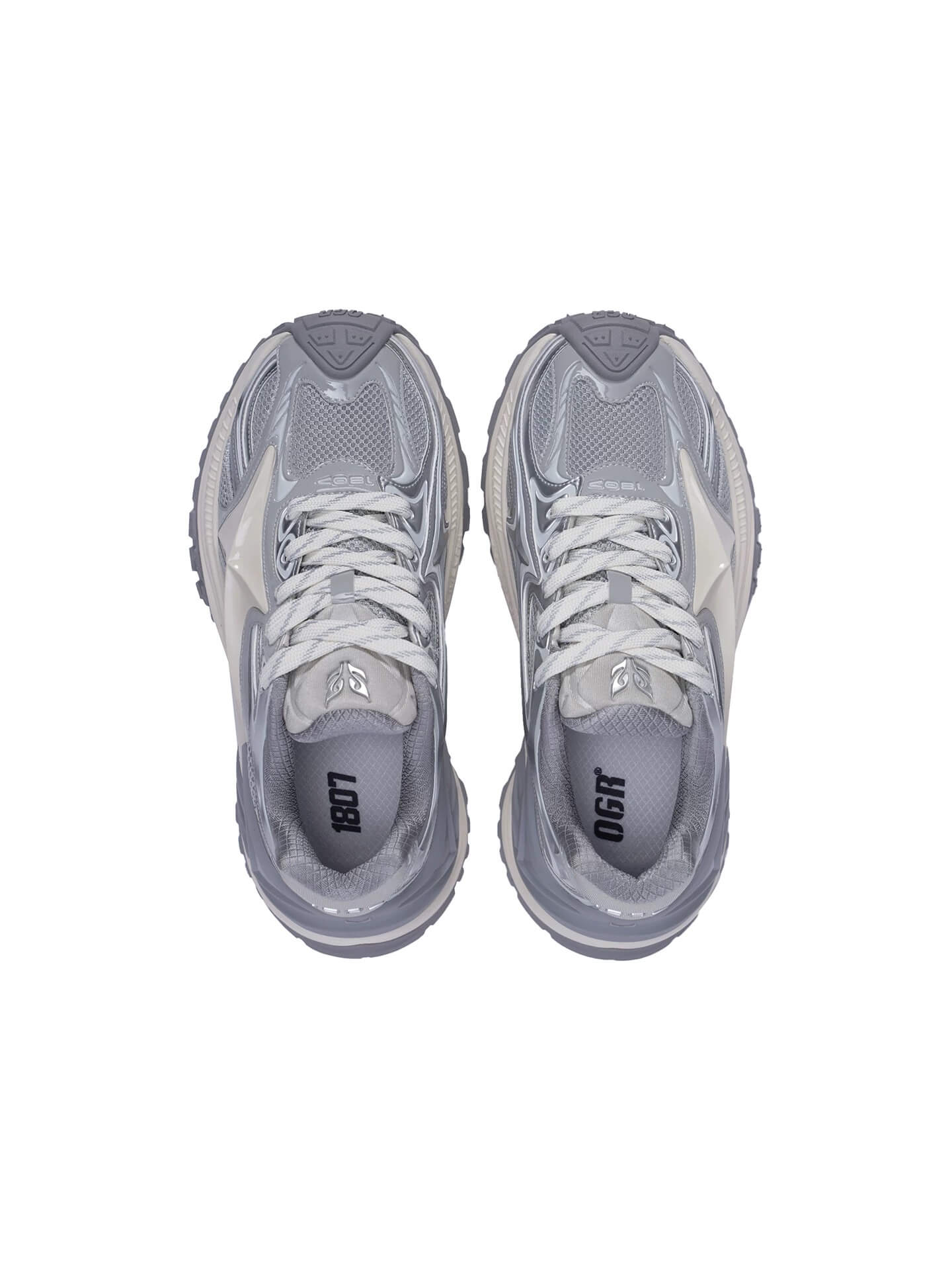 1807 × OGR Infinite Star Meteor Rattlesnake Dad Sneakers