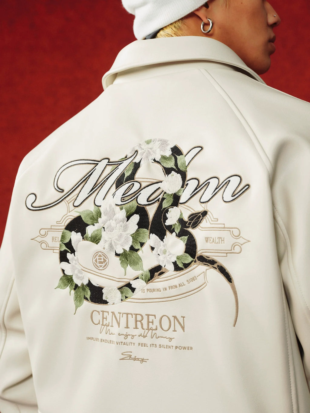 MEDM Year of the Snake Limited Edition Leather Jacket