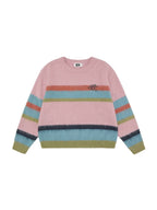 EVILKNIGHT(EK) Rainbow Striped Knit Sweater