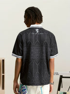 Small Town Kid Ethnic Full Print Soccer Polo Jersey
