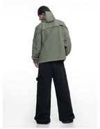 F3F Select Functional Drawstring Hooded Technical Jacket