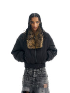 BLIND NO PLAN Reversible Camouflage MA-1 Bomber Jacket