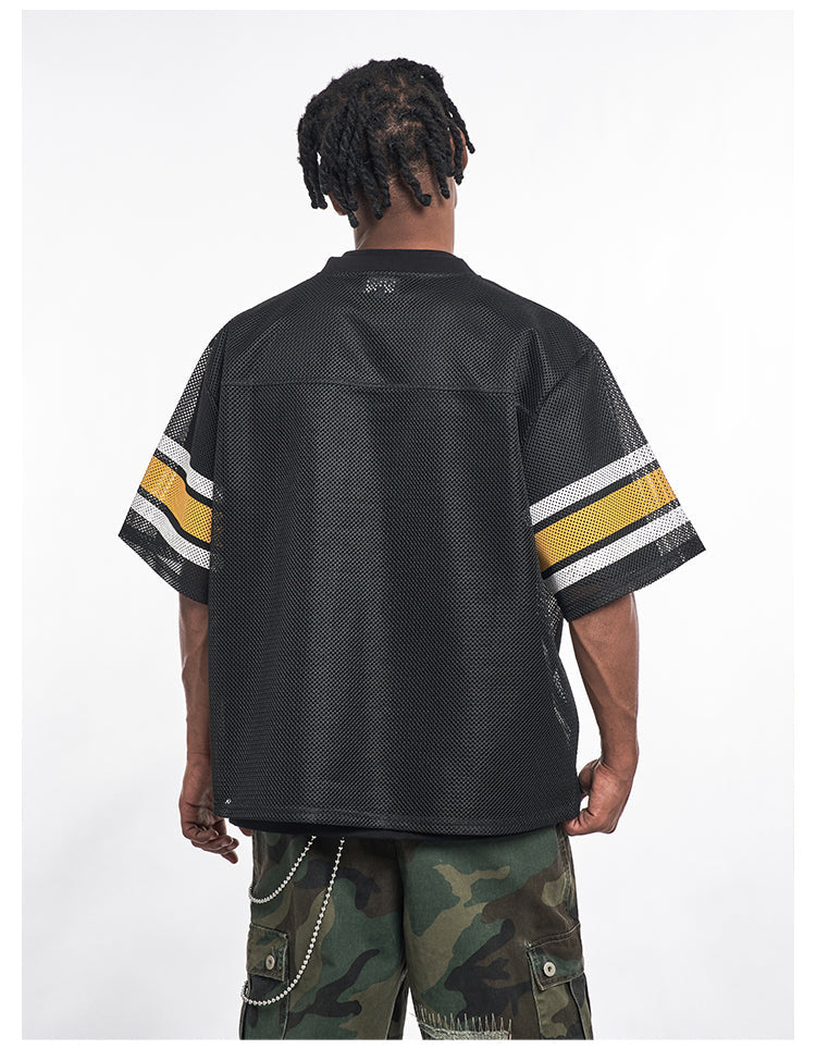 F3F Select Letter Printed Mesh Hockey Jersey