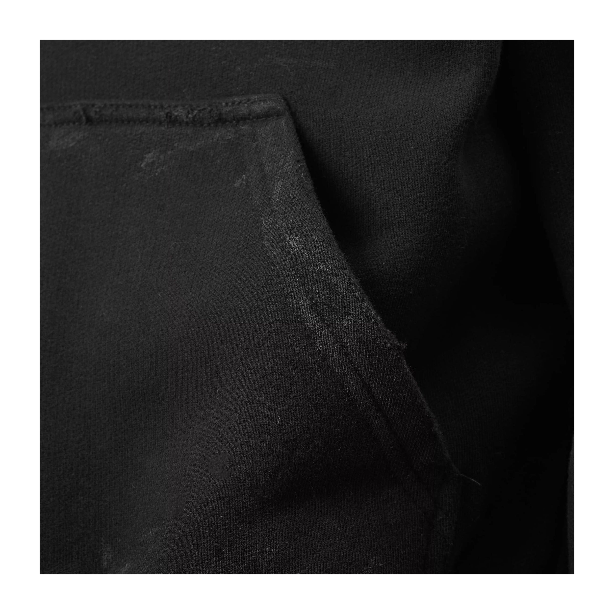 KARMANISTIC Rhinestone Logo Dirty Dye Zip Up Hoodie