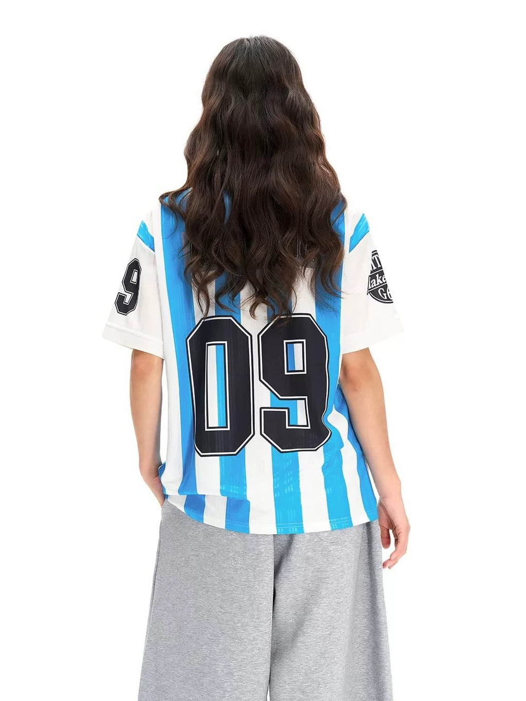 F3F Select Contrast Stripe Short Sleeve Polo Soccer Jersey