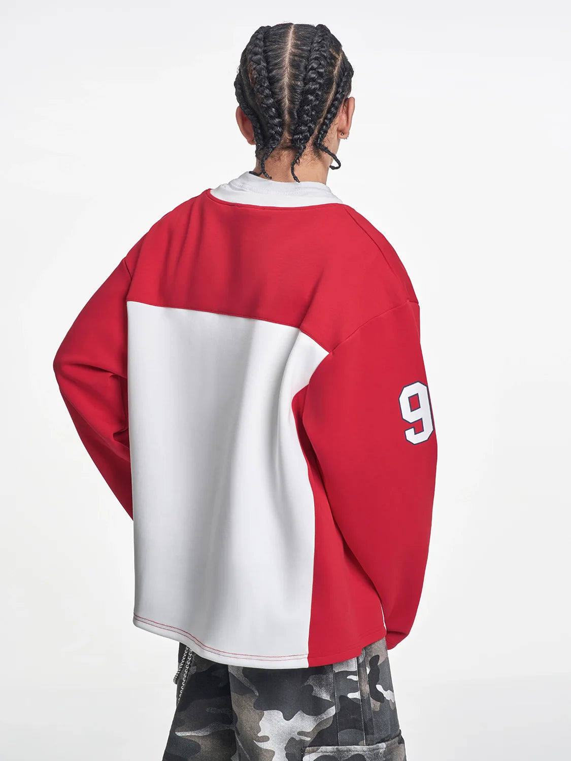 F3F Select Graphic Air Cotton Long Sleeve Hockey Jersey