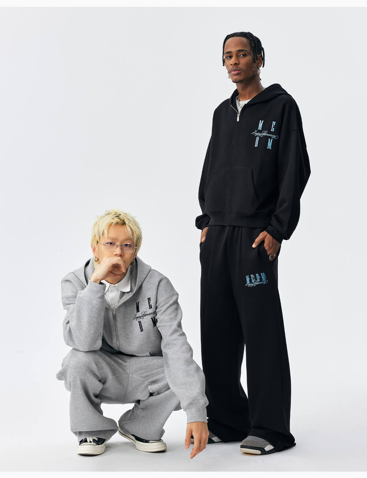 MEDM Air Layer Zip Up Hoodie