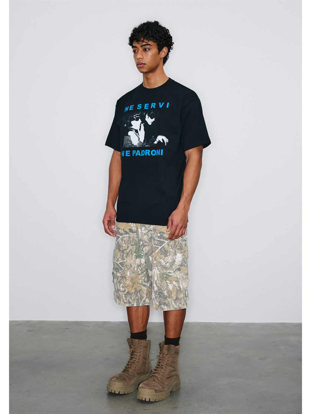 NOVACAM Tree Camouflage Work Baggy Shorts