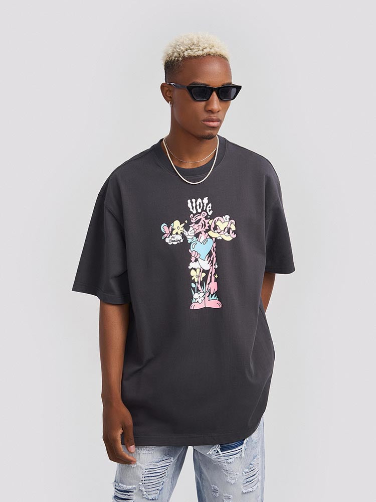 VOTE Pink Panther & Cross Tee