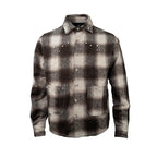 TGFCLUB Plaid Embroidered Rhinestone Long Sleeve Shirt