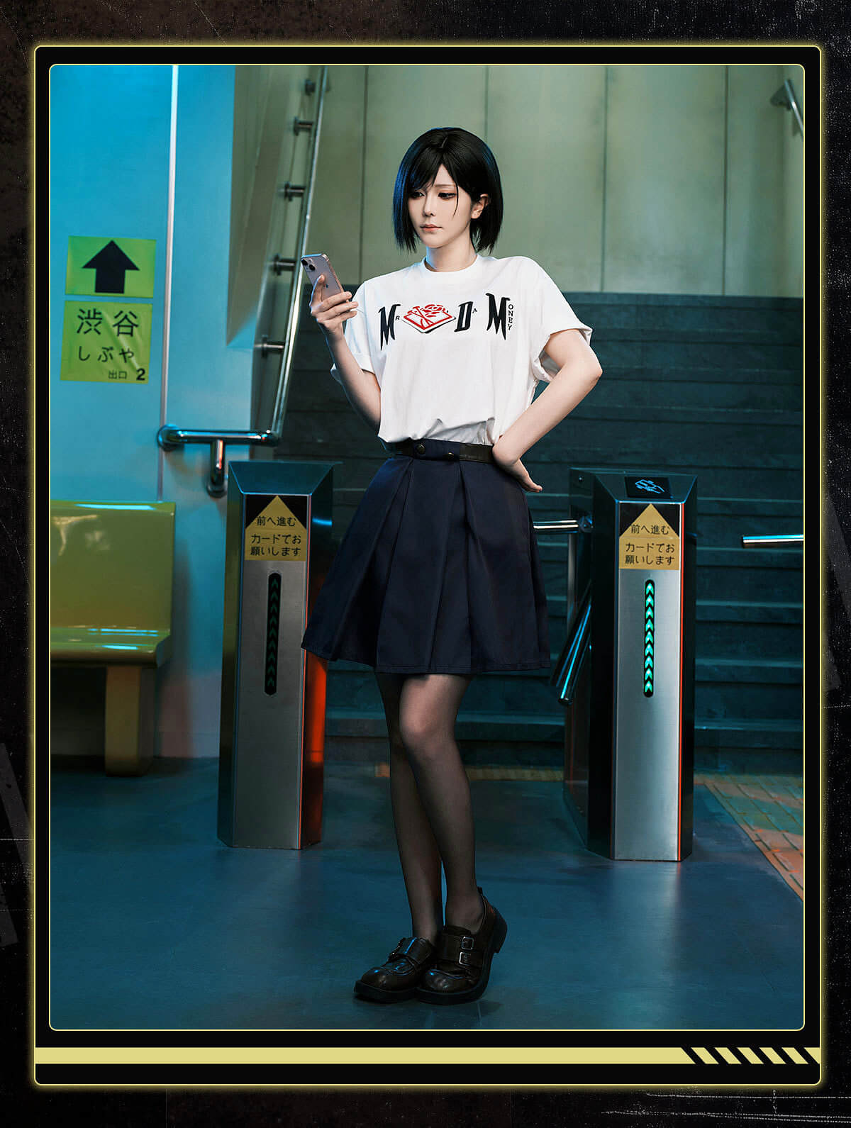 MEDM × Jujutsu Kaisen Character Icon Velcro Tee