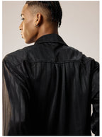 Remedy Silk Striped Long Sleeve Shirt