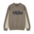 VOTE Contrast Color Rotating Sweatshirt