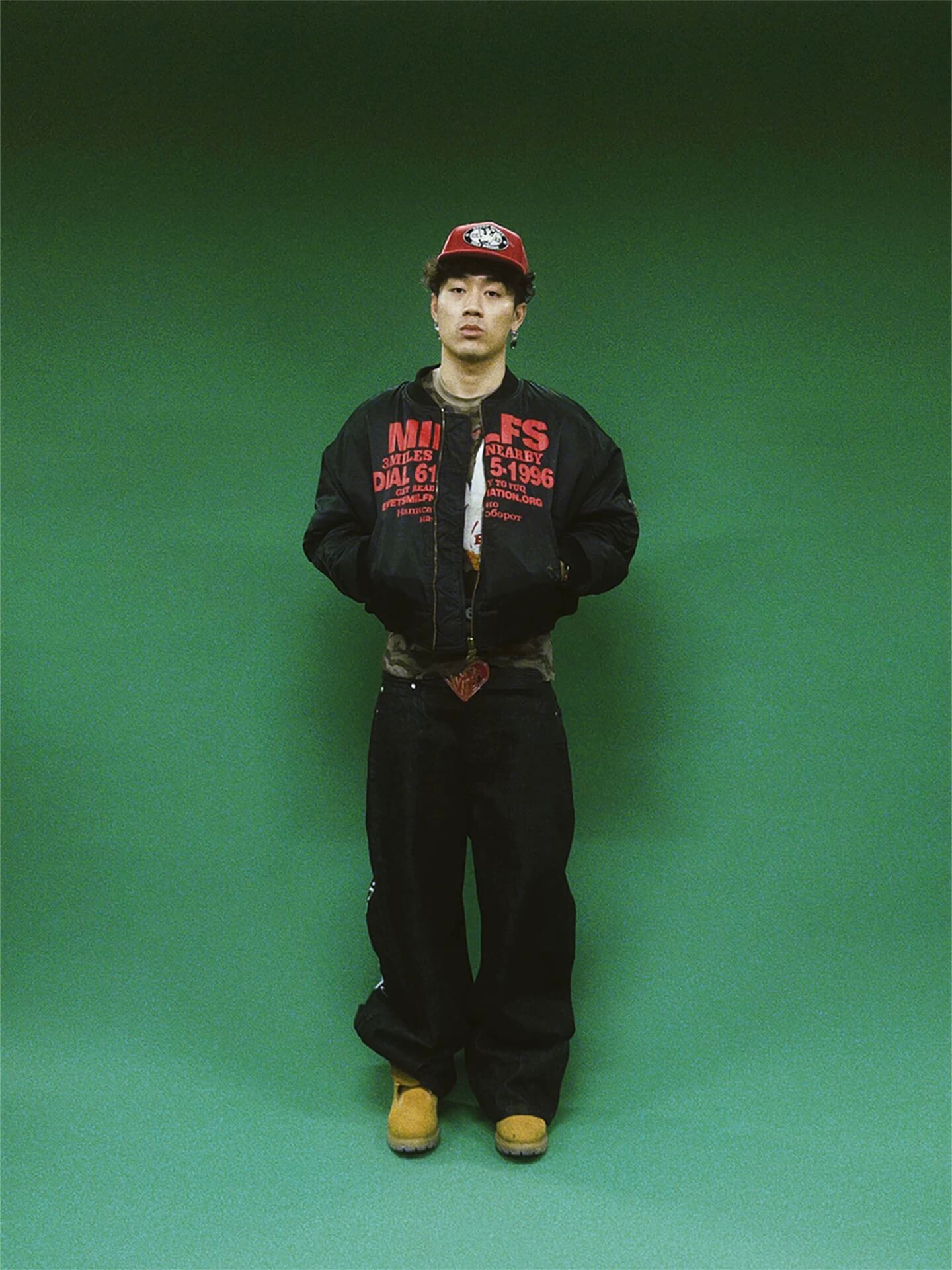 EVETS Black MA-1 Bomber Jacket