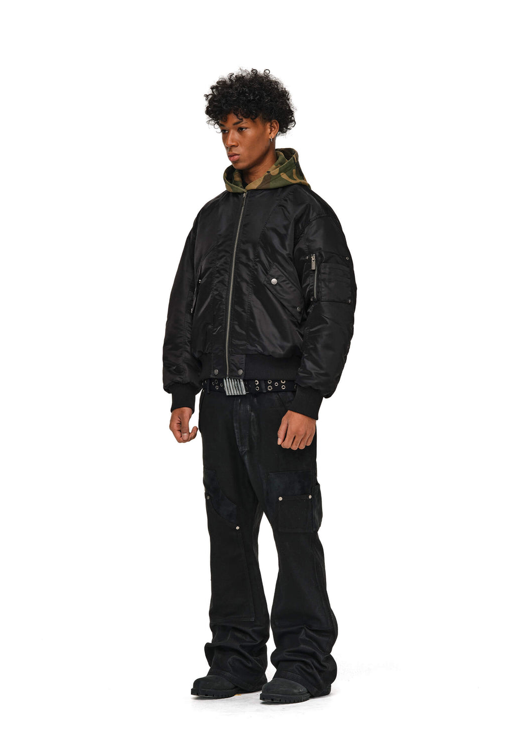 ANTIDOTE Reversible Camouflage MA-1 Bomber Jacket